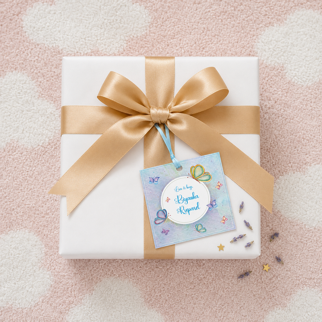 Gift Tag - Butterfly Wings (Set of 24)