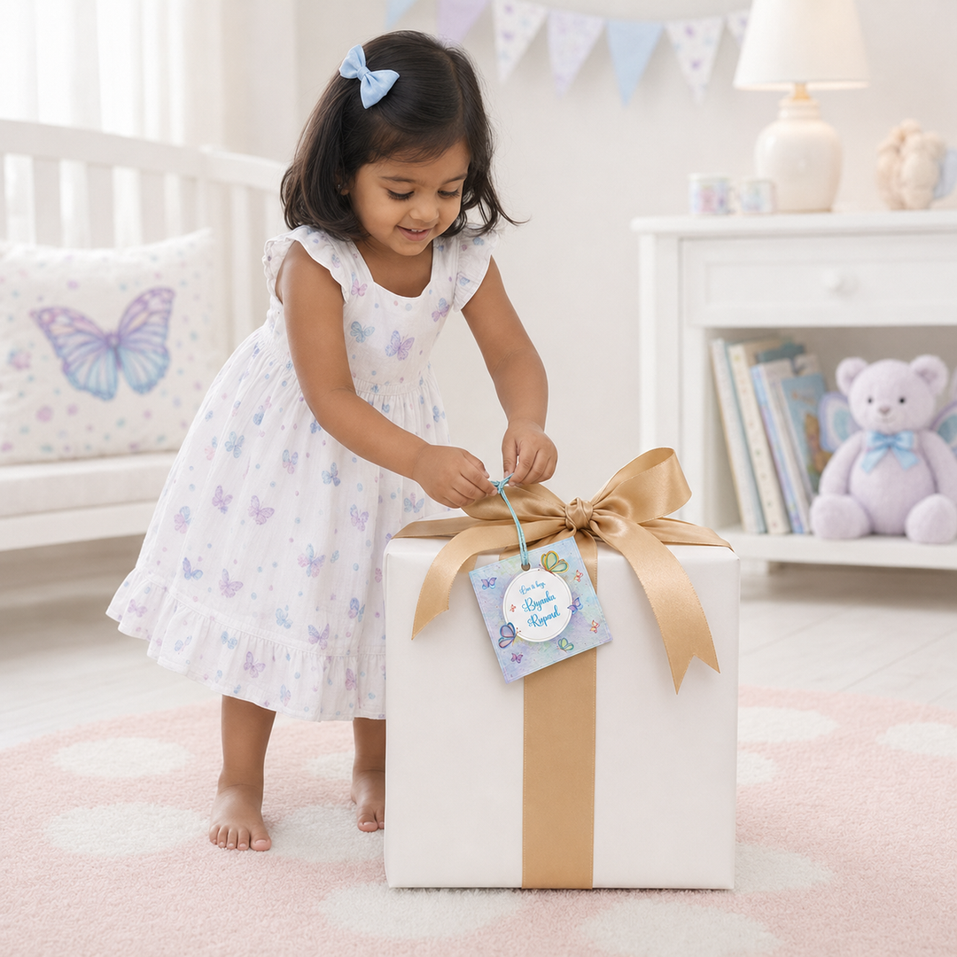 Gift Tag - Butterfly Wings (Set of 24)