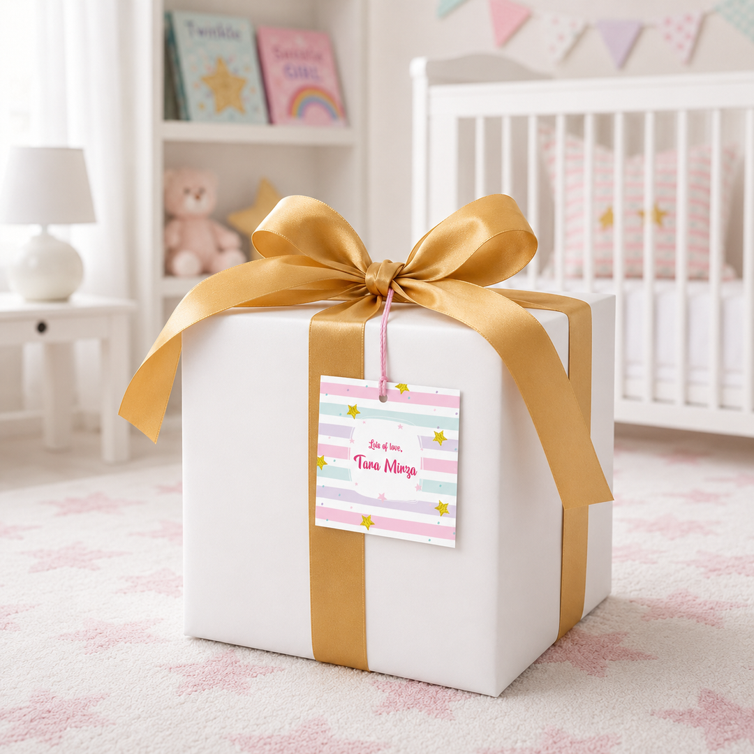 Gift Tag - Colorful Wishes (Set of 24)