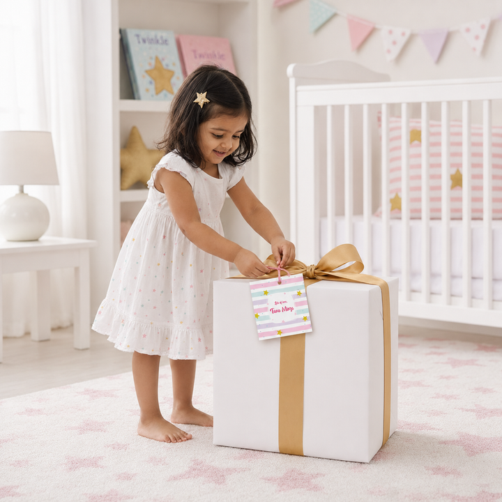 Gift Tag - Colorful Wishes (Set of 24)