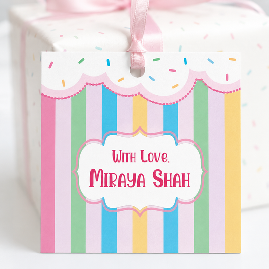 Gift Tag - Colors of Happiness (Set of 24)