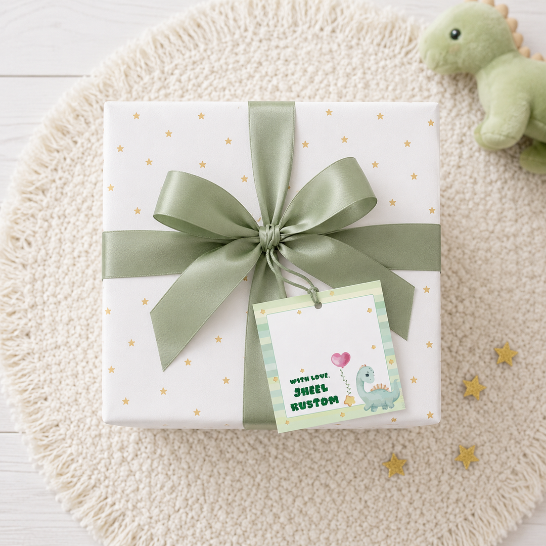 Gift Tag - Dino Dreams (Set of 24)