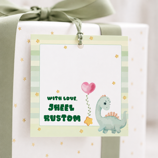 Gift Tag - Dino Dreams (Set of 24)