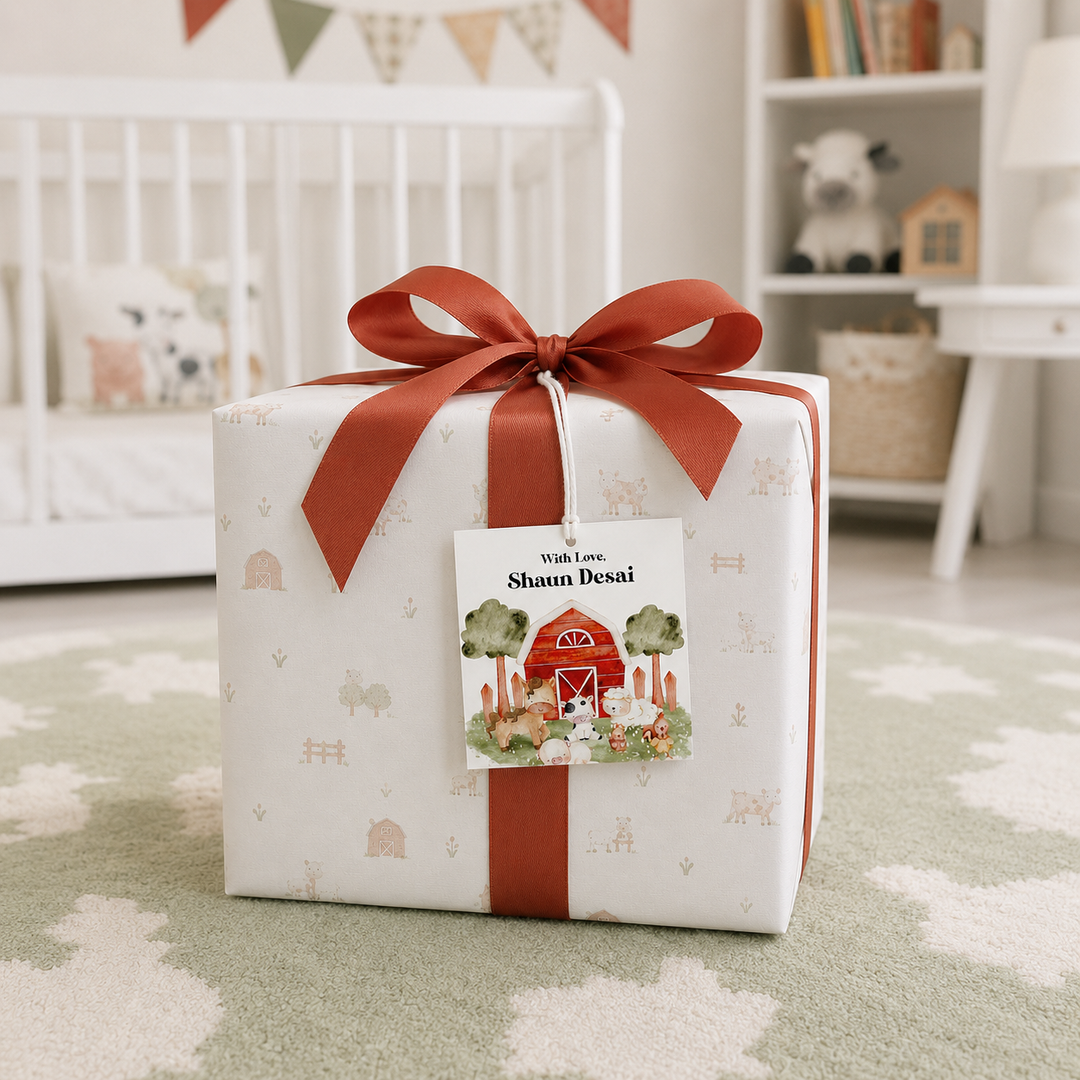 Gift Tag - Farm Animals (Set of 24)