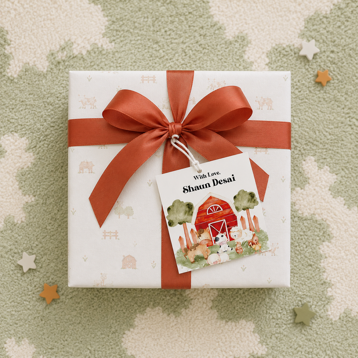 Gift Tag - Farm Animals (Set of 24)