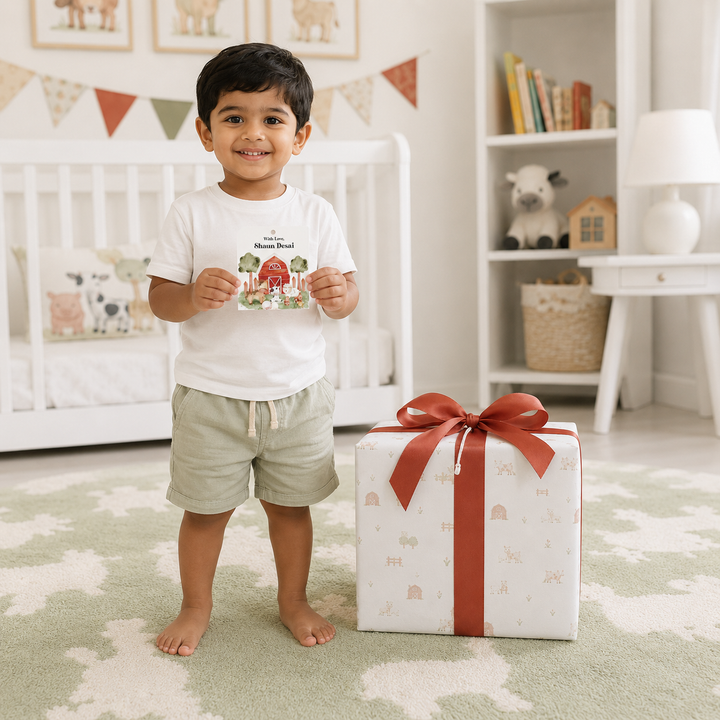 Gift Tag - Farm Animals (Set of 24)