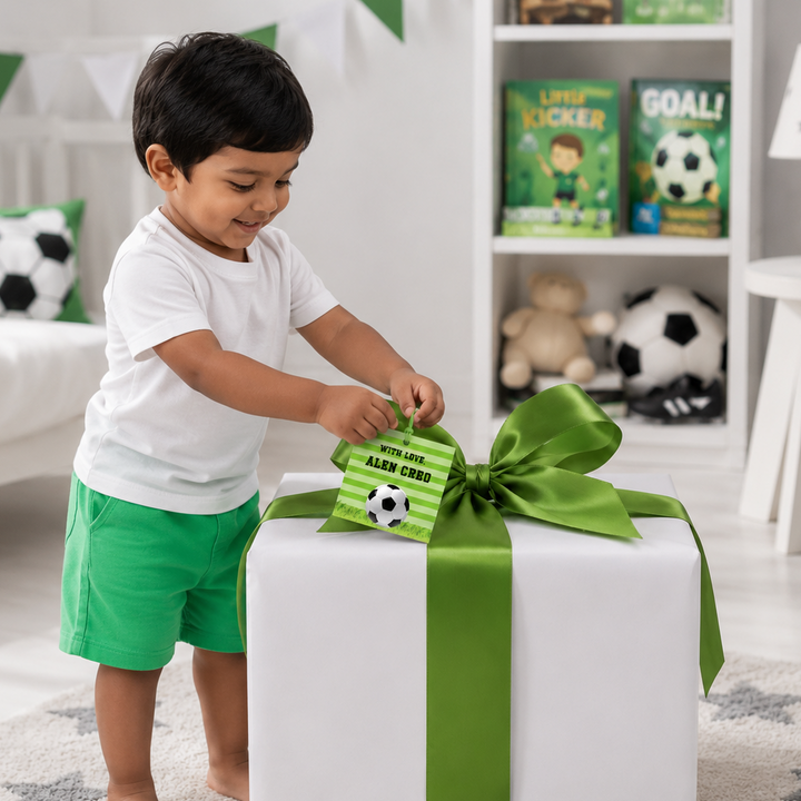 Gift Tag - Football Frenzy (Set of 24)