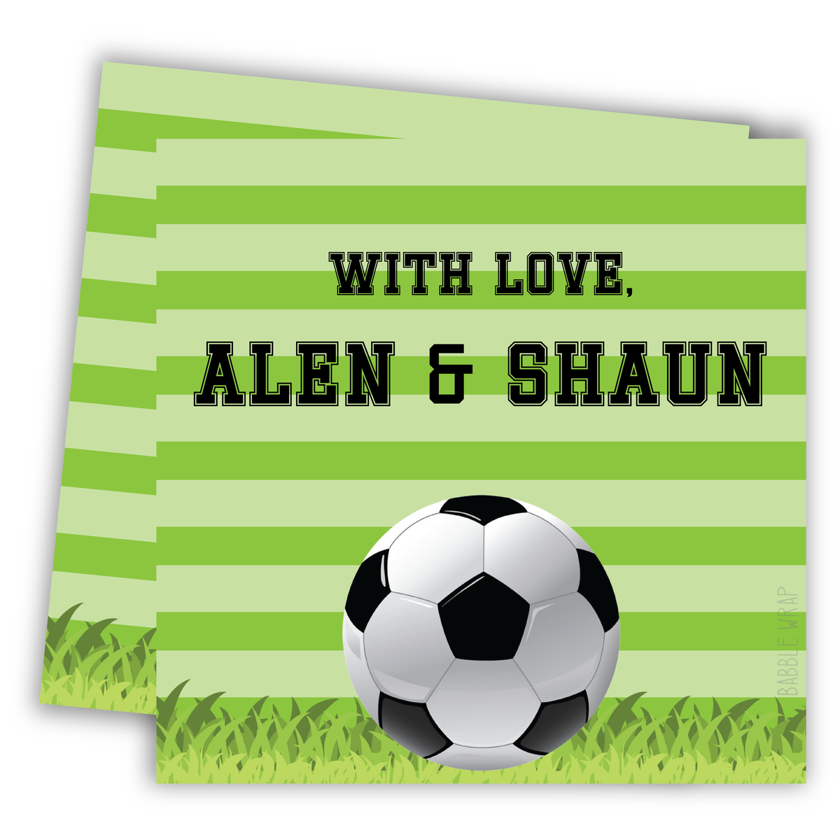 Gift Tag - Football Frenzy (Set of 24)