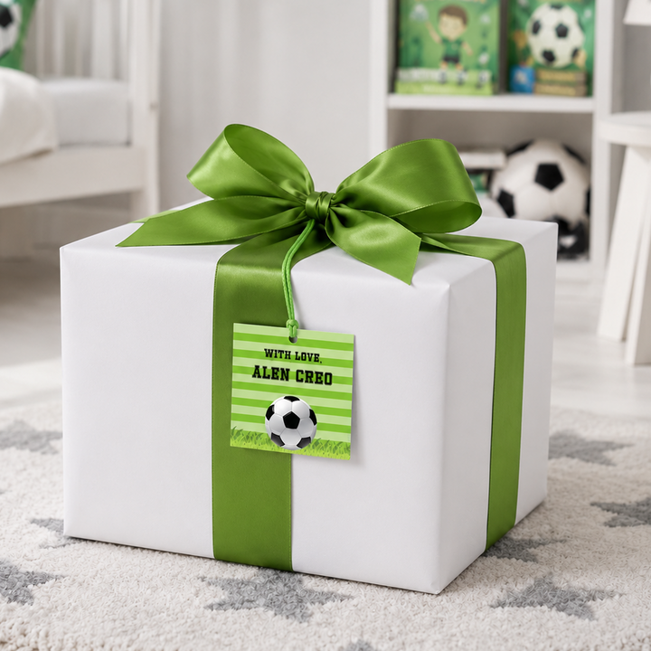 Gift Tag - Football Frenzy (Set of 24)