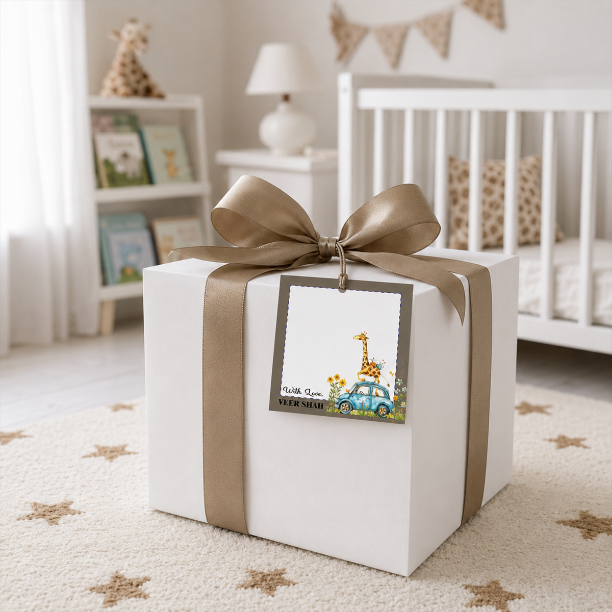 Gift Tag - Giraffe’s Journey (Set of 24)