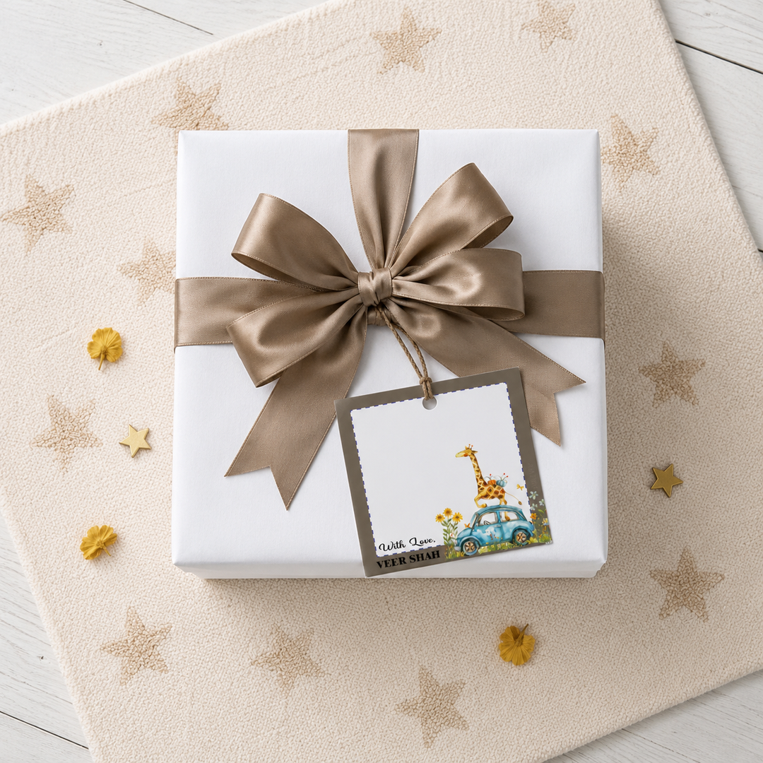 Gift Tag - Giraffe’s Journey (Set of 24)
