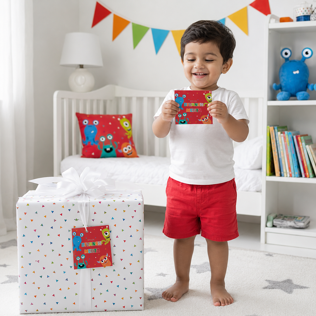 Gift Tag - Monster Mash (Set of 24)
