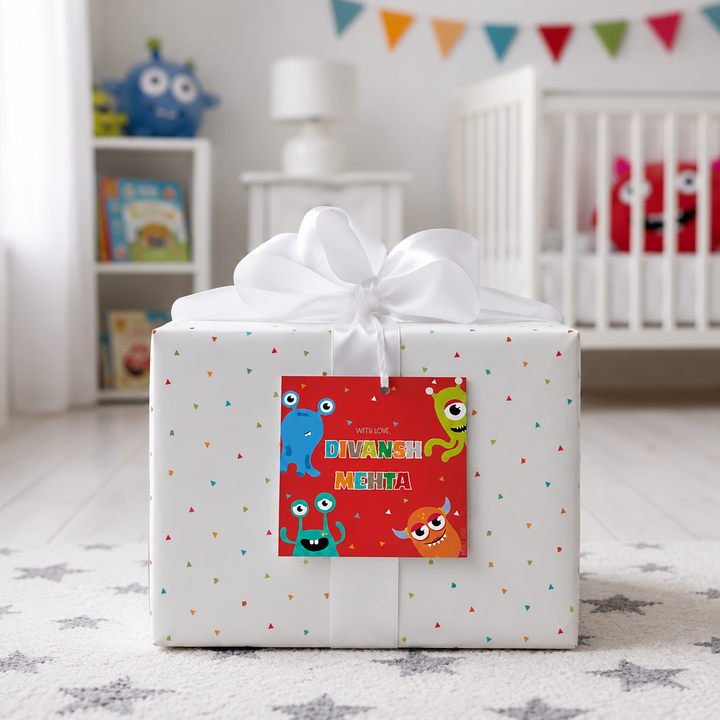 Gift Tag - Monster Mash (Set of 24)