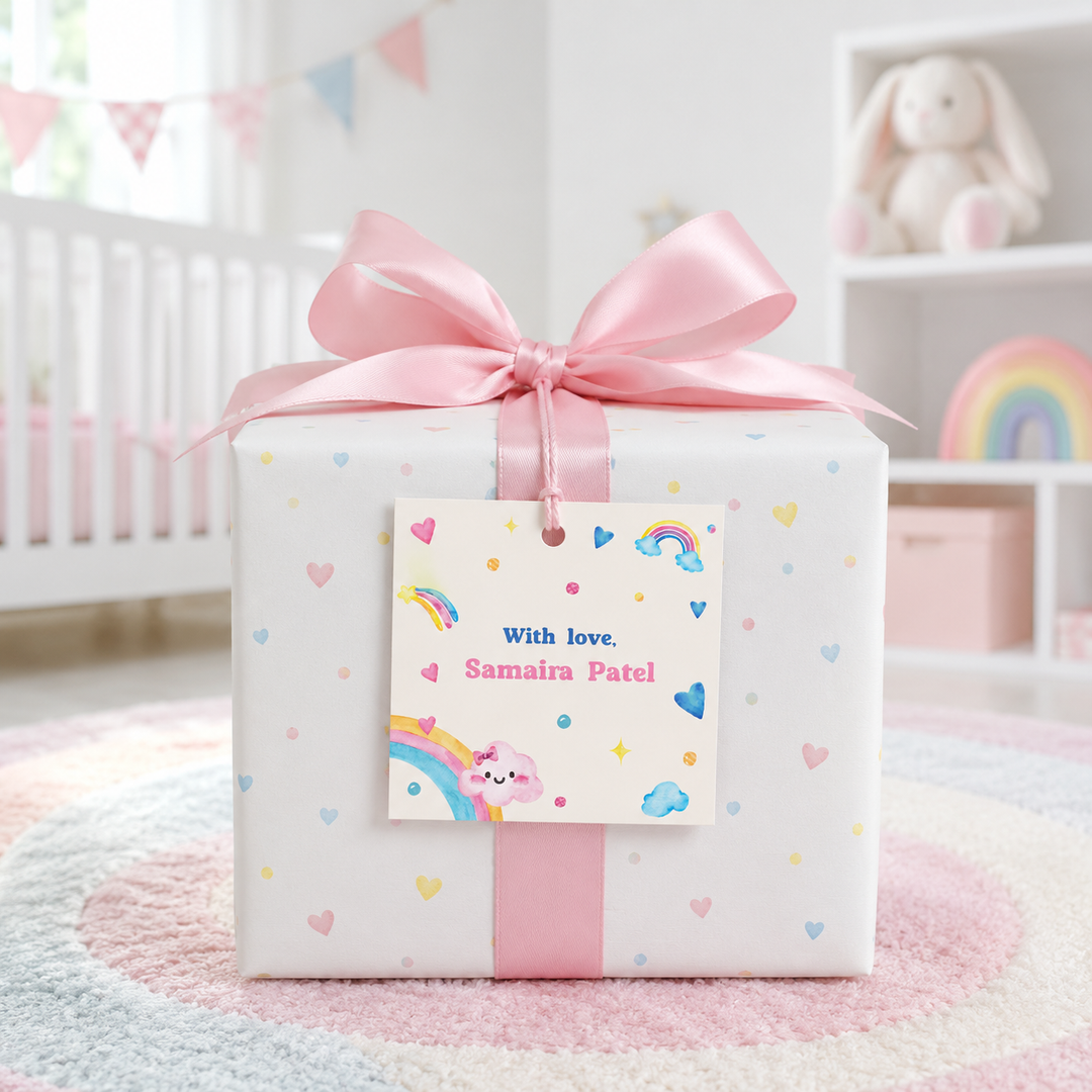 Gift Tag - Rainbows and Smiles (Set of 24)