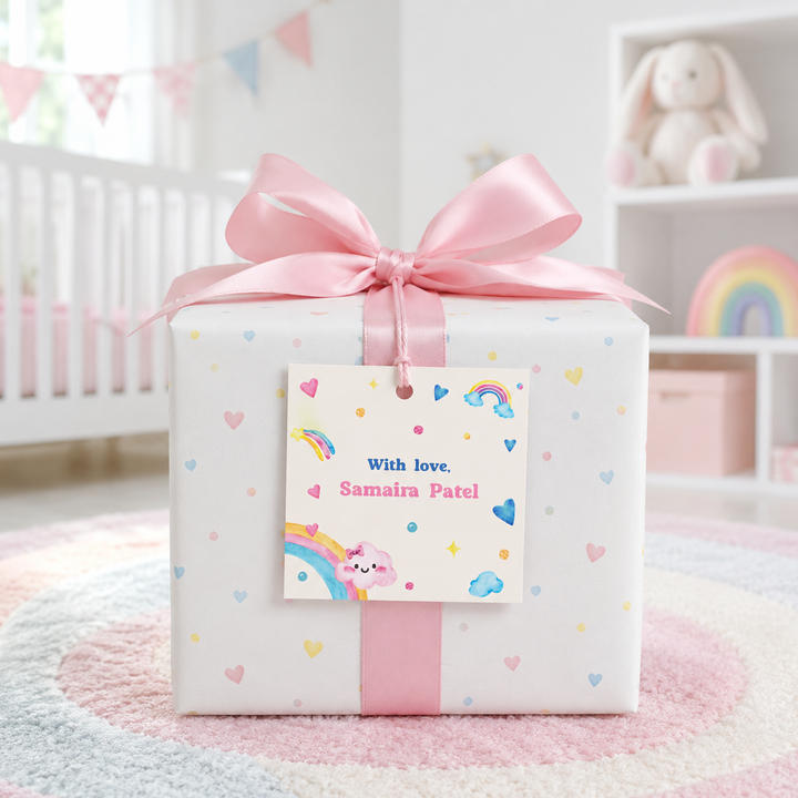 Gift Tag - Rainbows and Smiles (Set of 24)