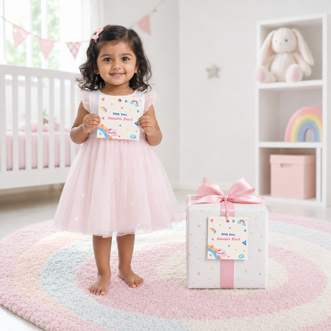 Gift Tag - Rainbows and Smiles (Set of 24)