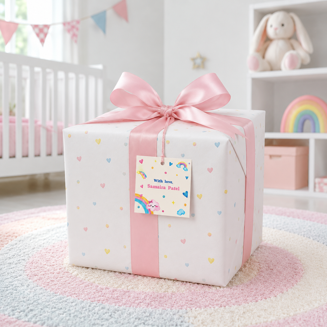 Gift Tag - Rainbows and Smiles (Set of 24)