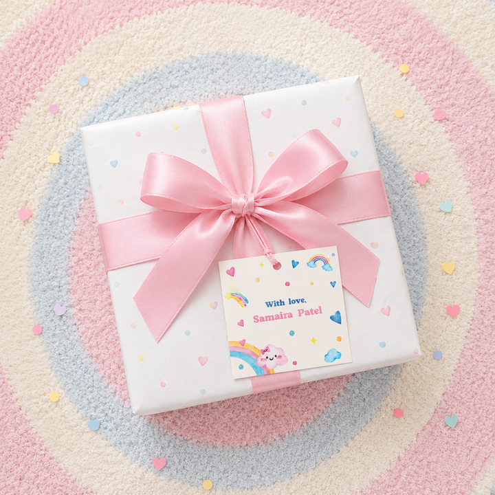 Gift Tag - Rainbows and Smiles (Set of 24)