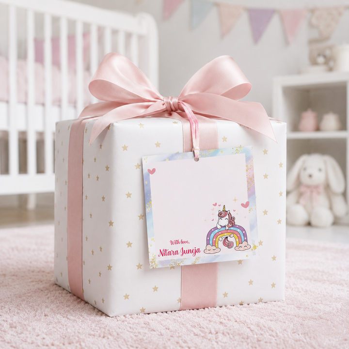 Gift Tag - Sparkling Unicorn (Set of 24)