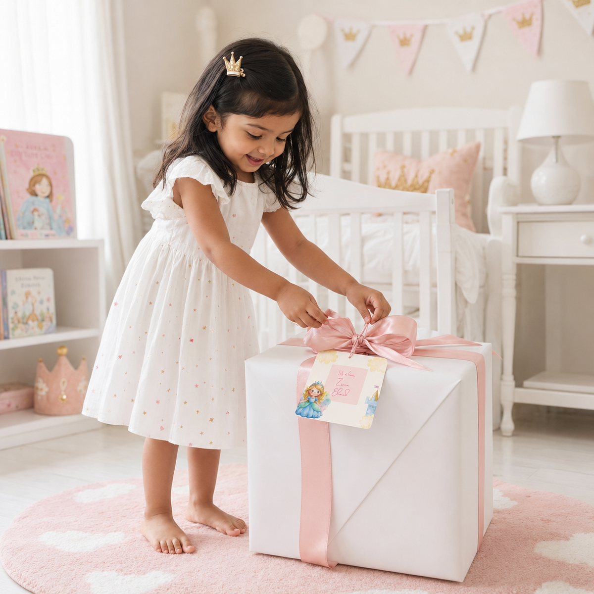 Gift Tag - Sweet Princess (Set of 24)