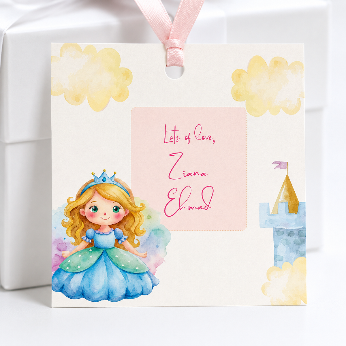 Gift Tag - Sweet Princess (Set of 24)