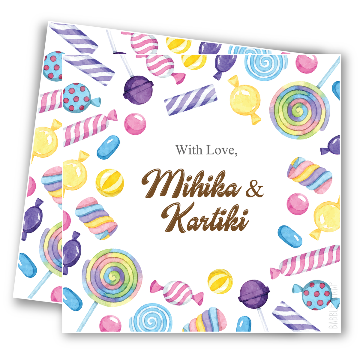 Gift Tag - Sweet Treat (Set of 24)