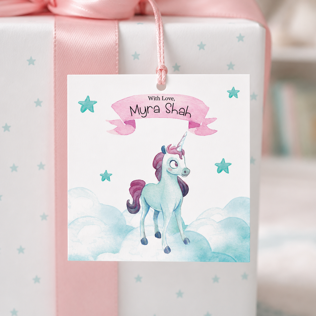 Gift Tag - Unicorn Magic (Set of 24)