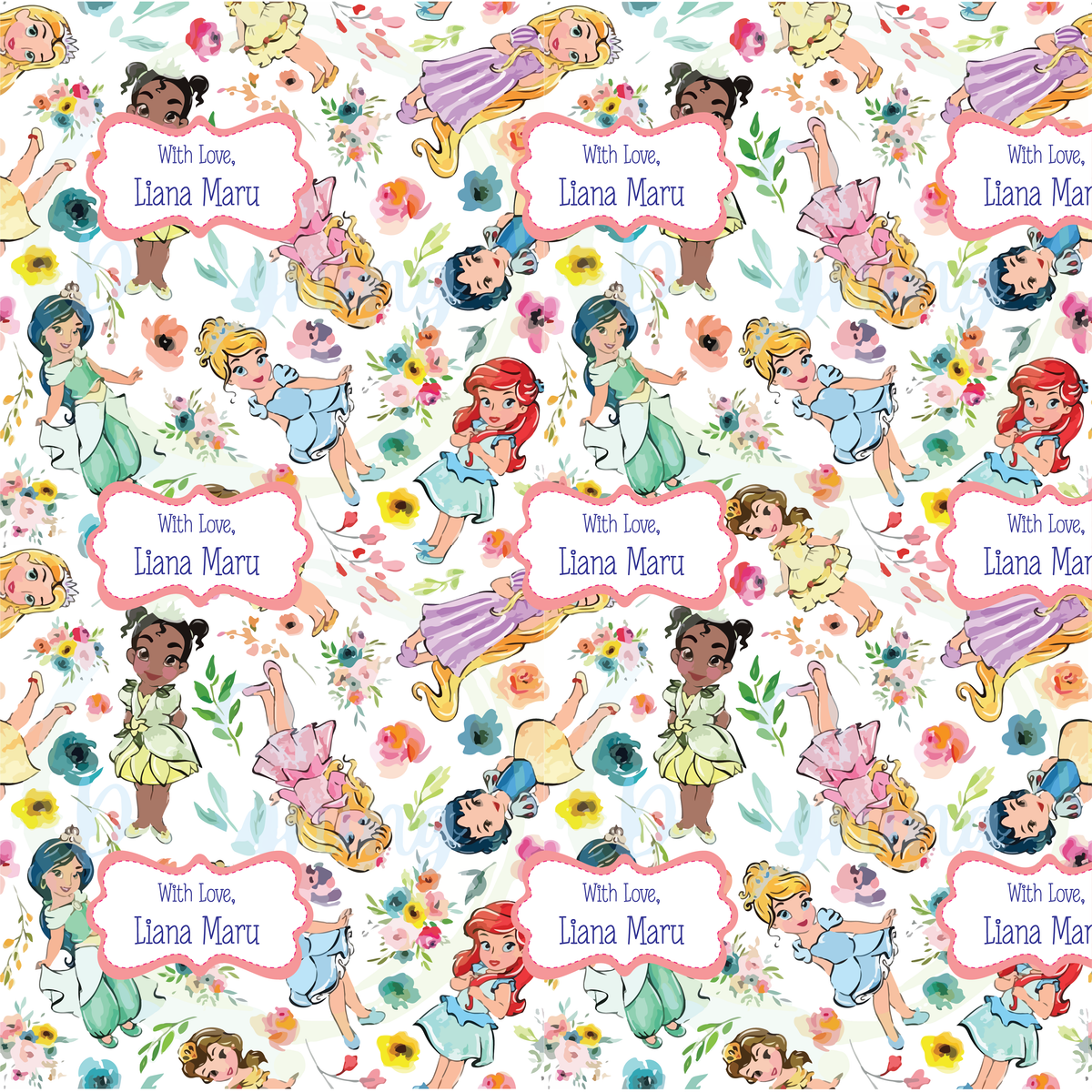 Gift Wrapping  Paper -Dazzling Princess