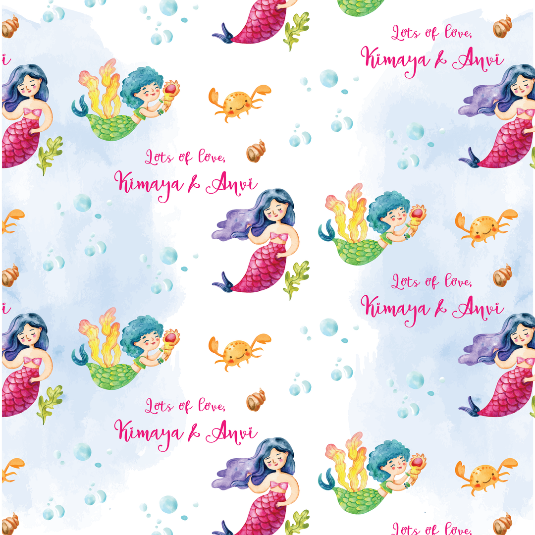 Gift Wrapping Paper -Mystical Mermaids