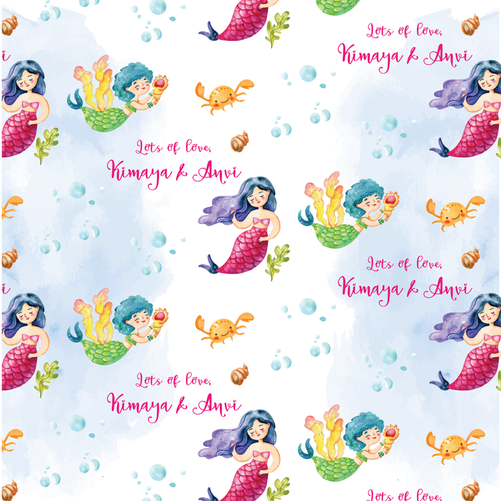Gift Wrapping Paper -Mystical Mermaids