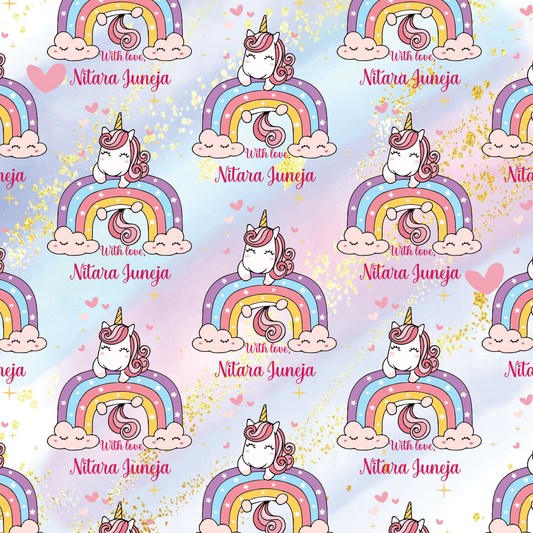 Gift Wrapping Paper -Sparkling Unicorn