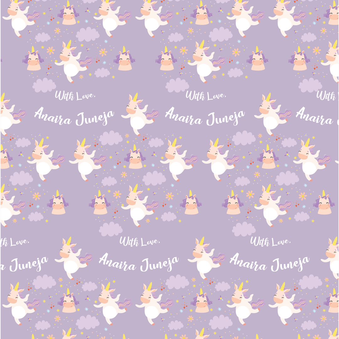 Gift Wrapping  Paper -Unicorn Fantasy