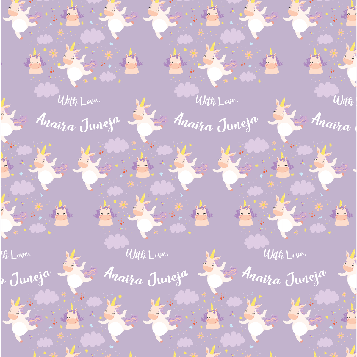Gift Wrapping  Paper -Unicorn Fantasy