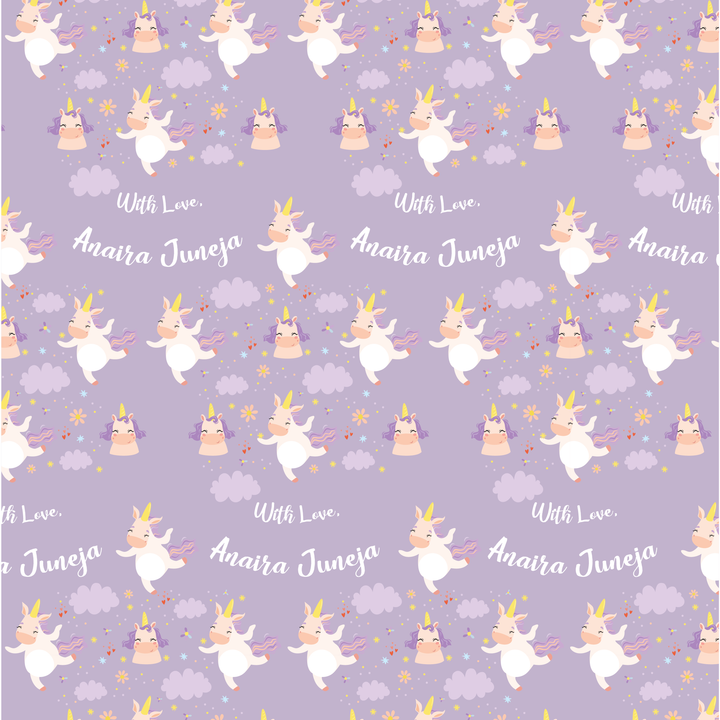 Gift Wrapping  Paper -Unicorn Fantasy