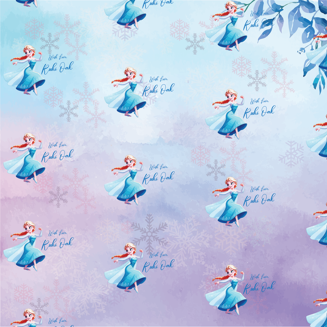 Gift Wrapping Paper - Elsa's Magic