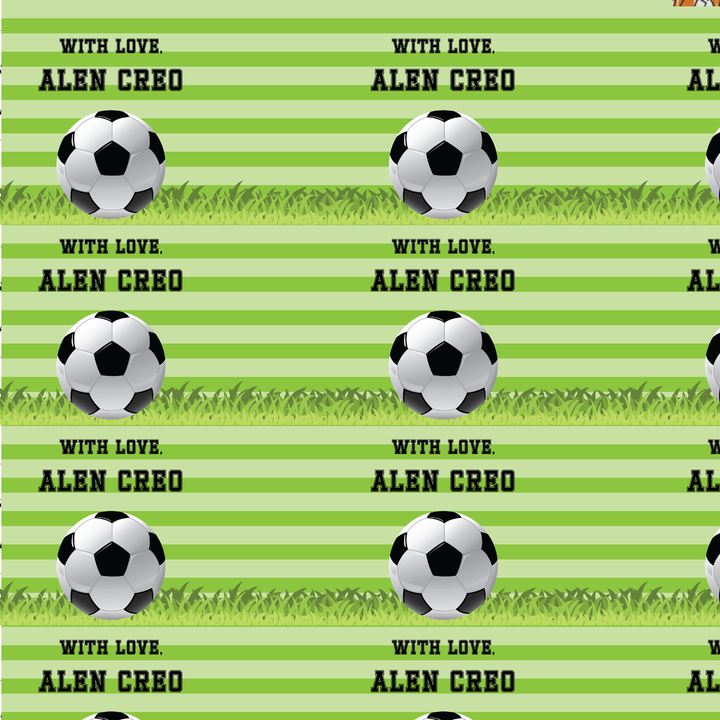 Gift Wrapping Paper  - Football Frenzy