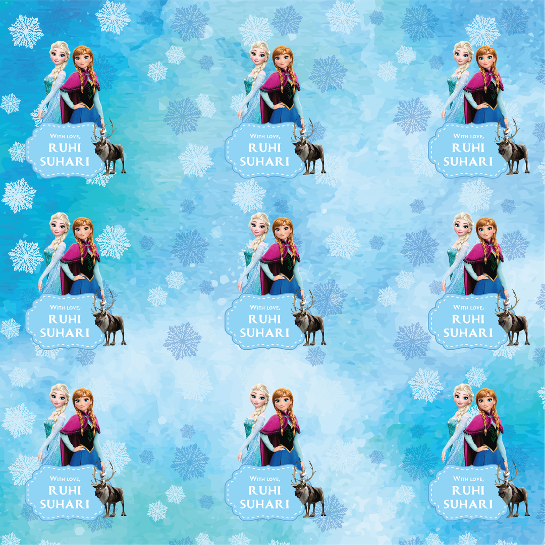 Gift Wrapping Paper -  Frozen Radiance