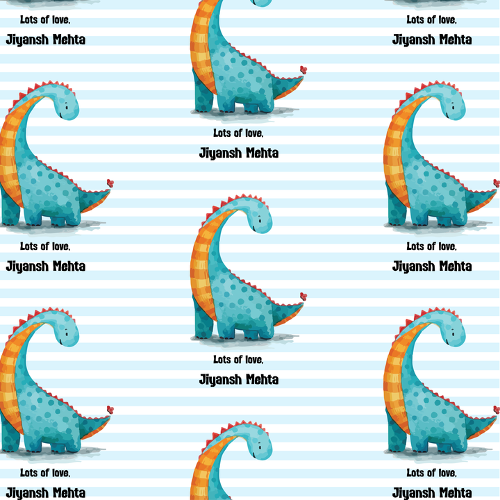 Gift Wrapping Paper  - Jurassic Joy
