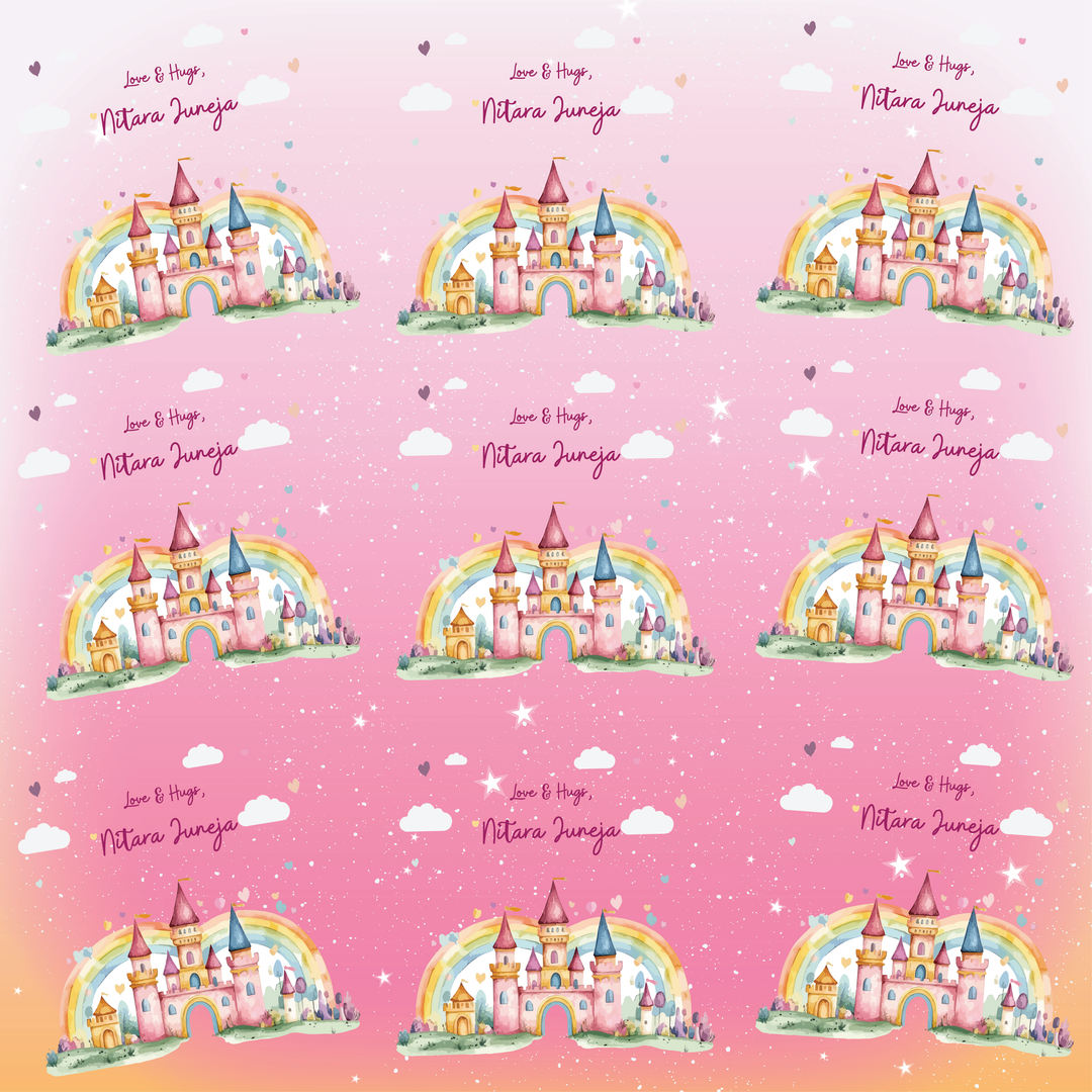 Gift Wrapping Paper  - Majestic Castle