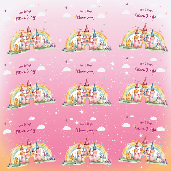 Gift Wrapping Paper  - Majestic Castle