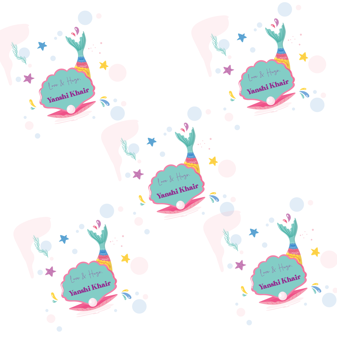 Gift Wrapping Paper  - Seashell Surprises