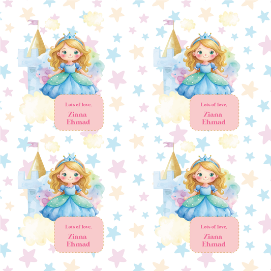 Gift Wrapping Paper -  Sweet Princess