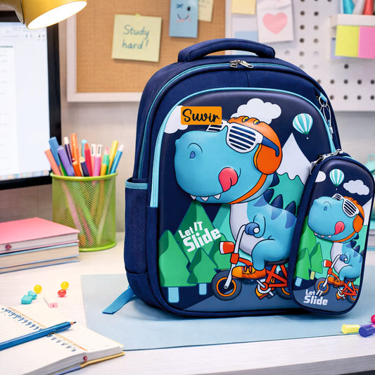 Giggle & Go For Todlers & Kids Backpack -  Dino Dash