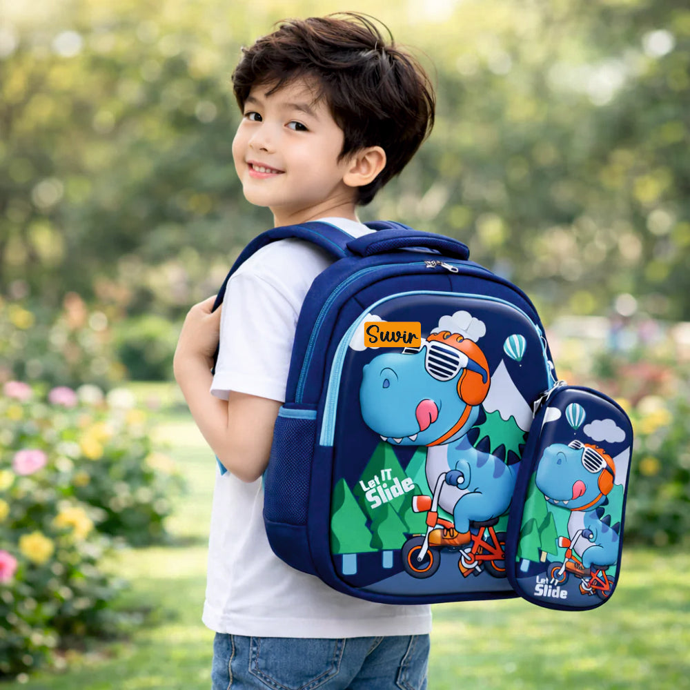 Giggle & Go For Todlers & Kids Backpack -  Dino Dash