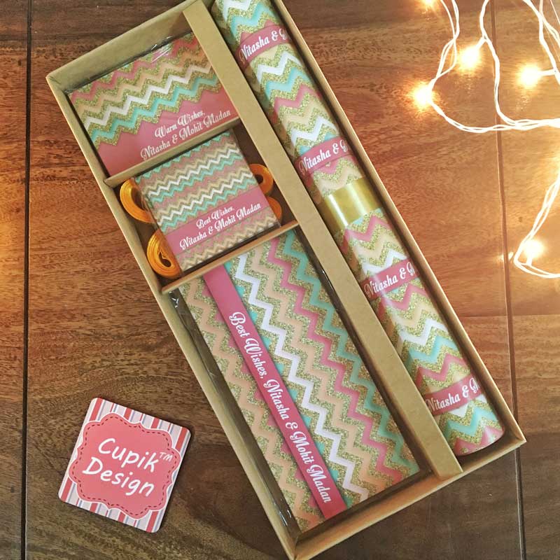 Glitter Chevron Perfect Gift Box