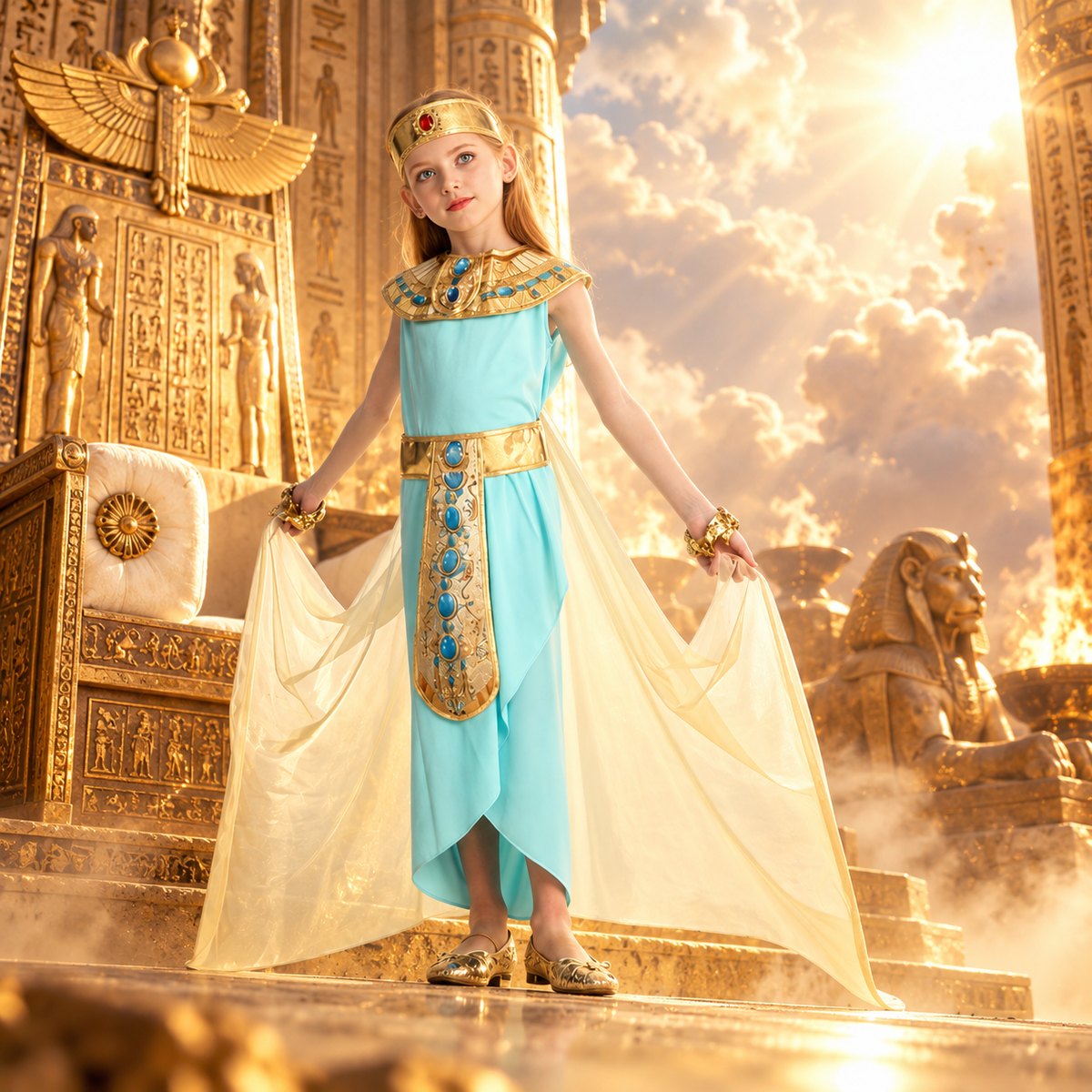 Halloween costume - Golden Princess of the Nile