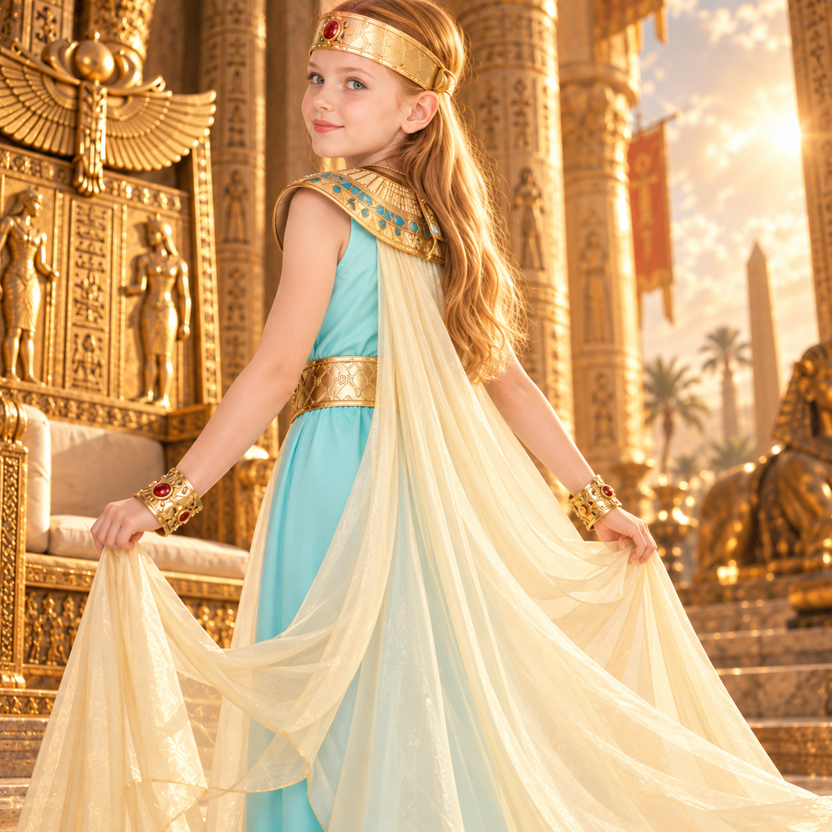 Halloween costume - Golden Princess of the Nile
