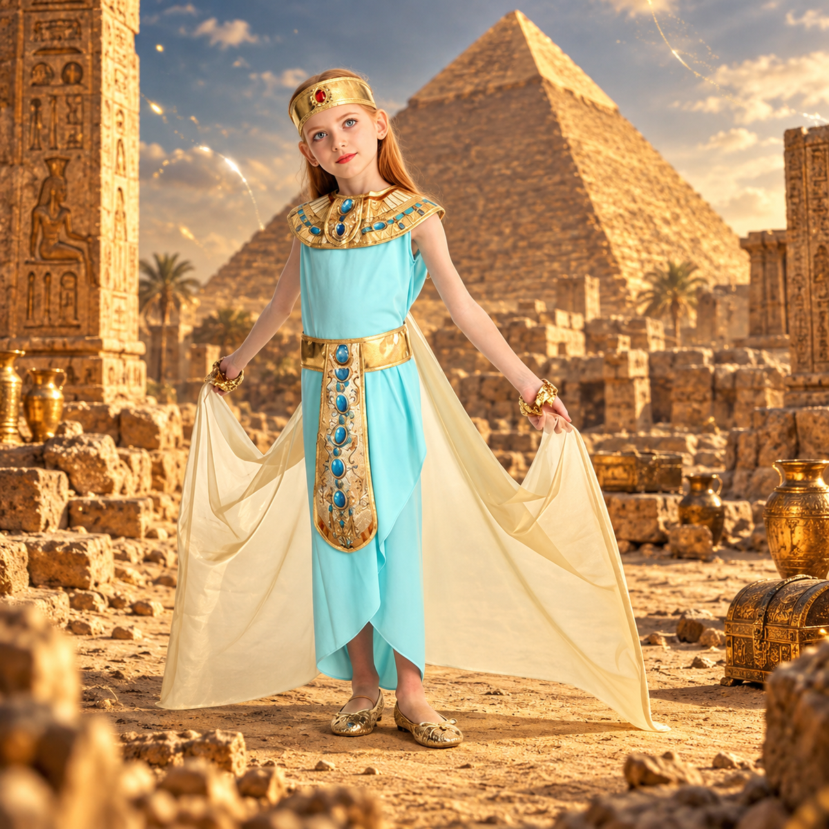 Halloween costume - Golden Princess of the Nile