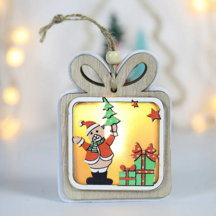 Babble Wrap Pearl Light Charm- Reindeer