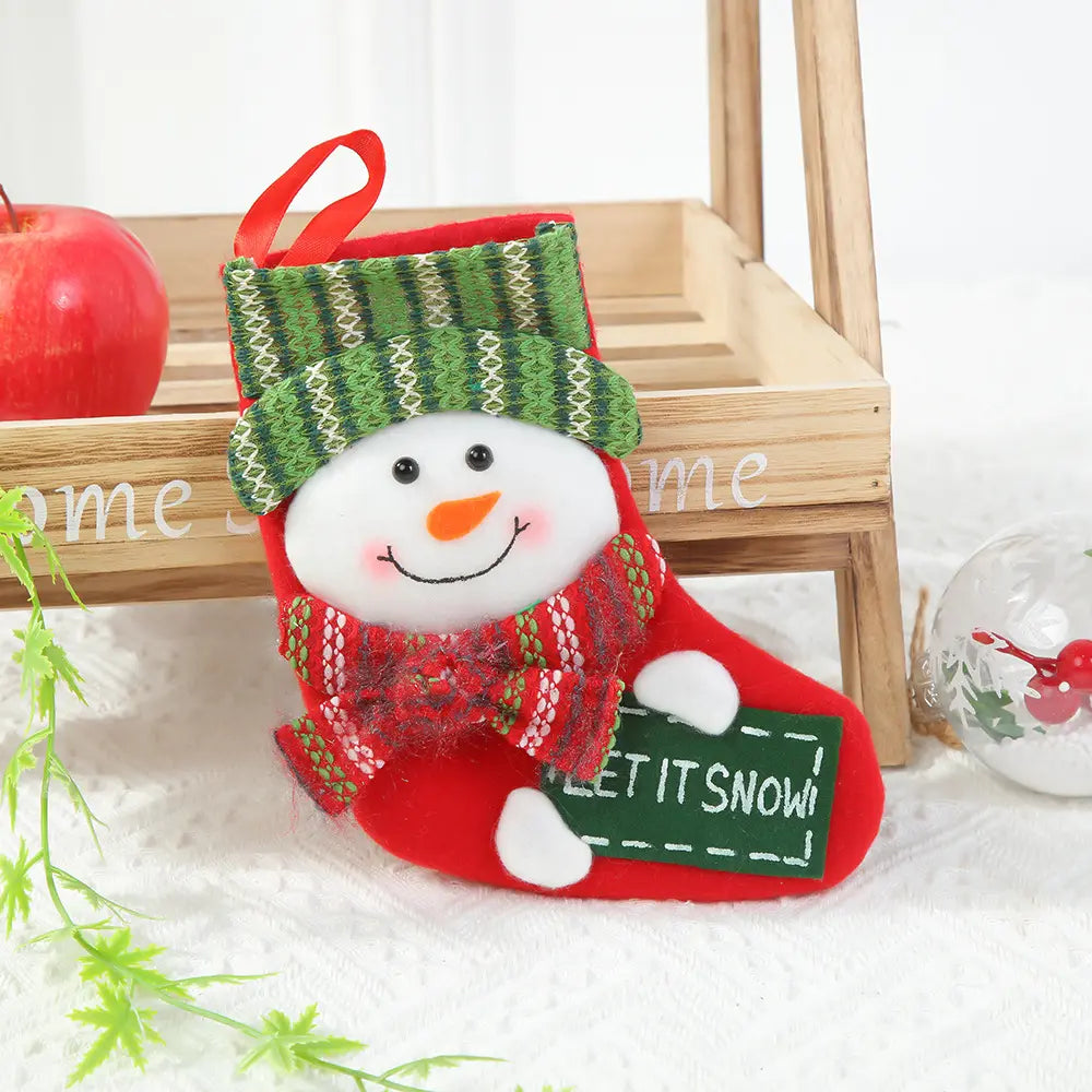 Babble Wrap Ho Ho Ho Surprise! Mini Stocking (Snowman)